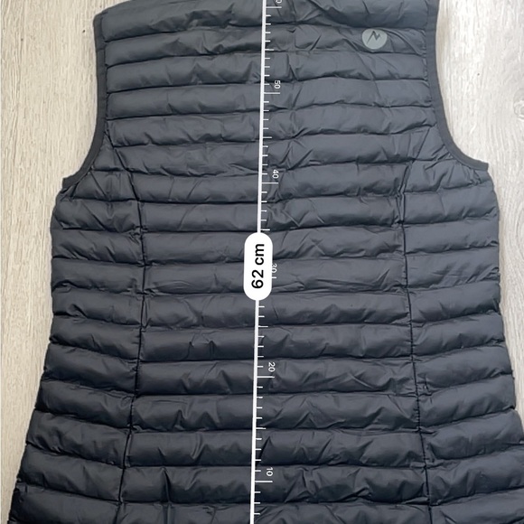 Marmot Black Quilted Puffer Vest Lightweight Insulated - Picture 9 of 9